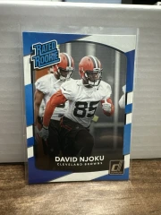 2017 Panini Donruss Rated Rookie #314 David Njoku